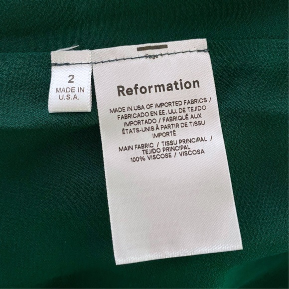 NEW Reformation Nikita Dress Emilia 2 - Picture 11 of 17